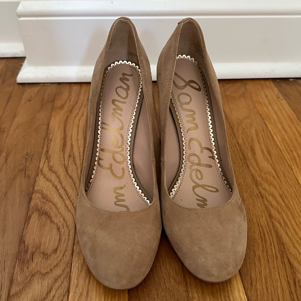 Sam Edelman Stillson Pumps in Beige - Women’s 9 M